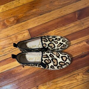 Sam Edelman cheetah espadrilles